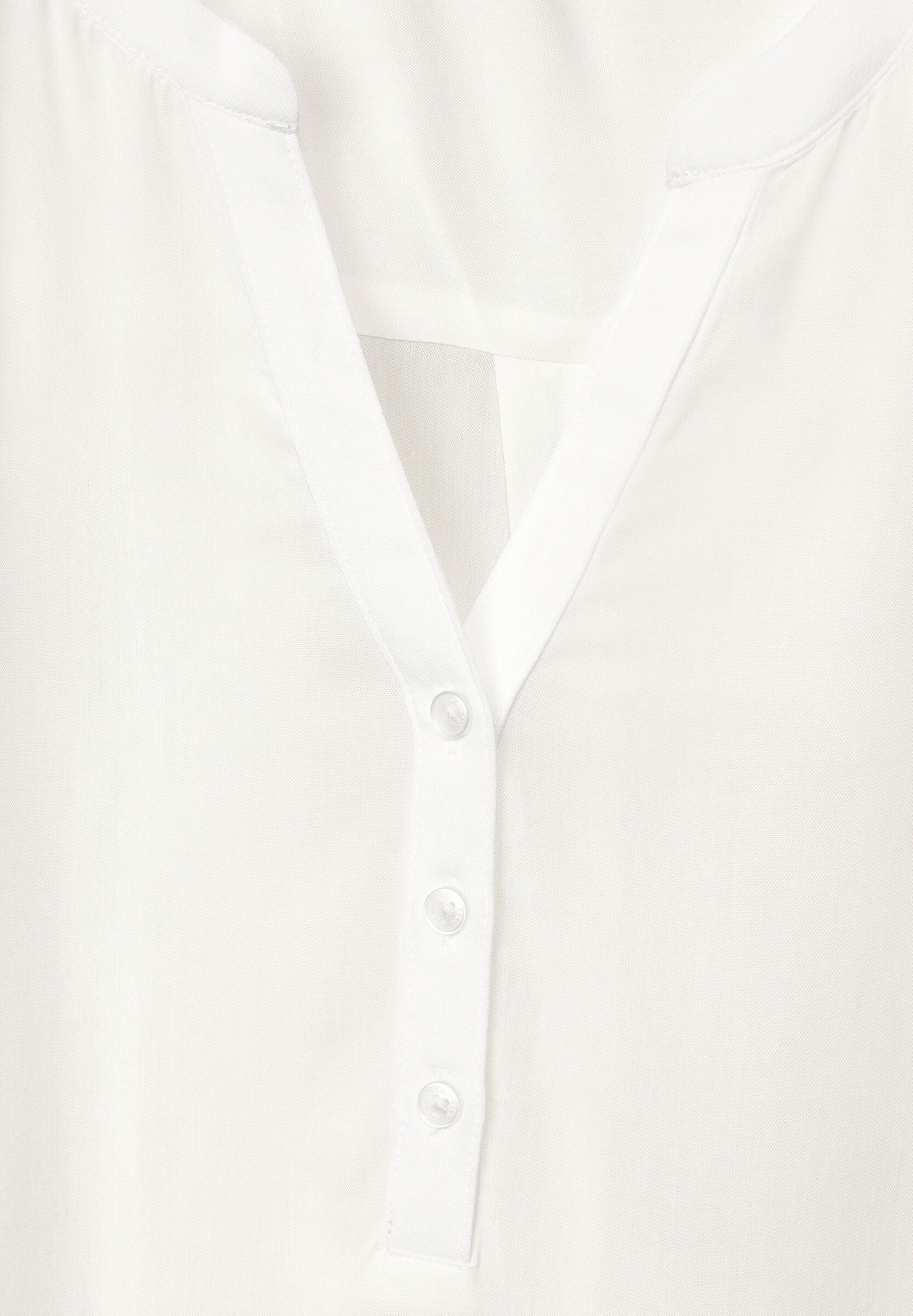 Bluse mit Elastiksaum