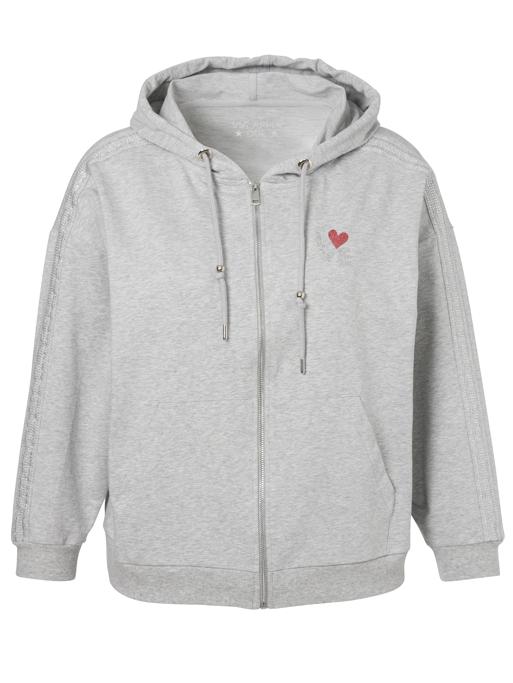 Jacke Kapuze 1/1 Arm Zipper
