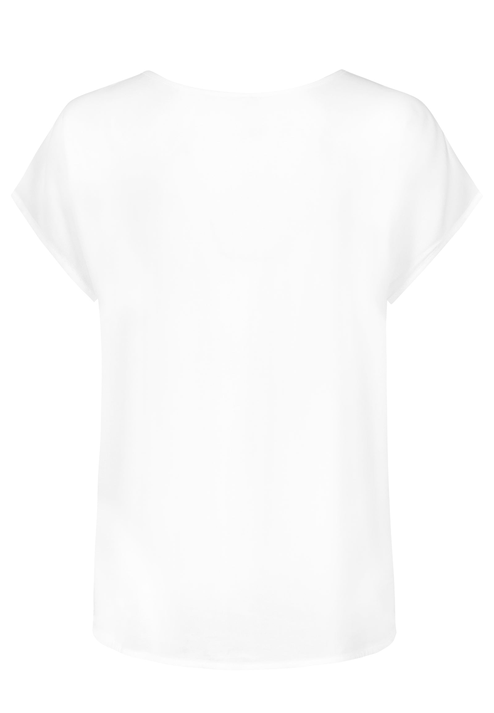 DOB Bluse, Rundhals mit Piping, übe, navy