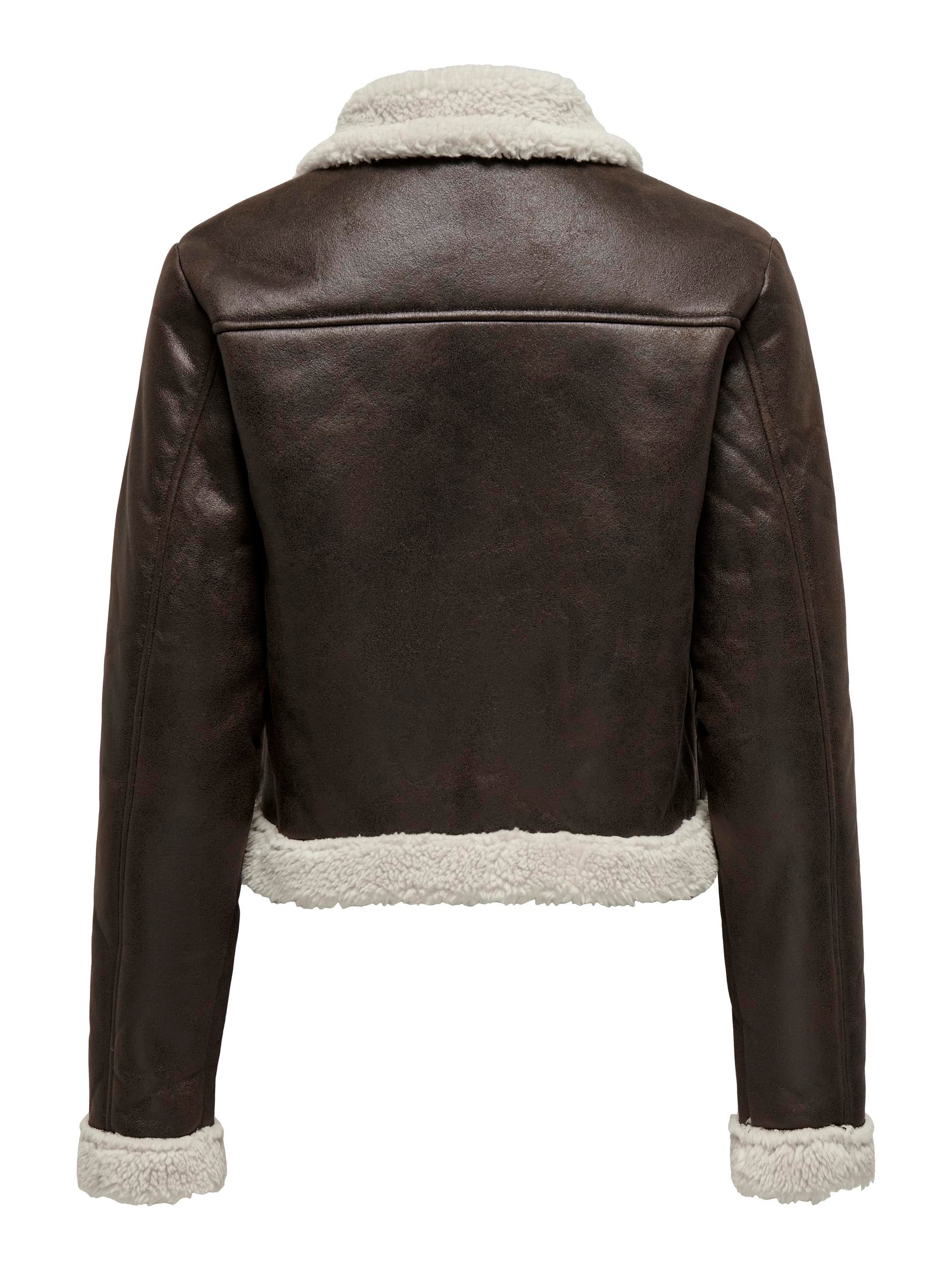 ONLBETTY BONDED ZIP JACKET INV OTW