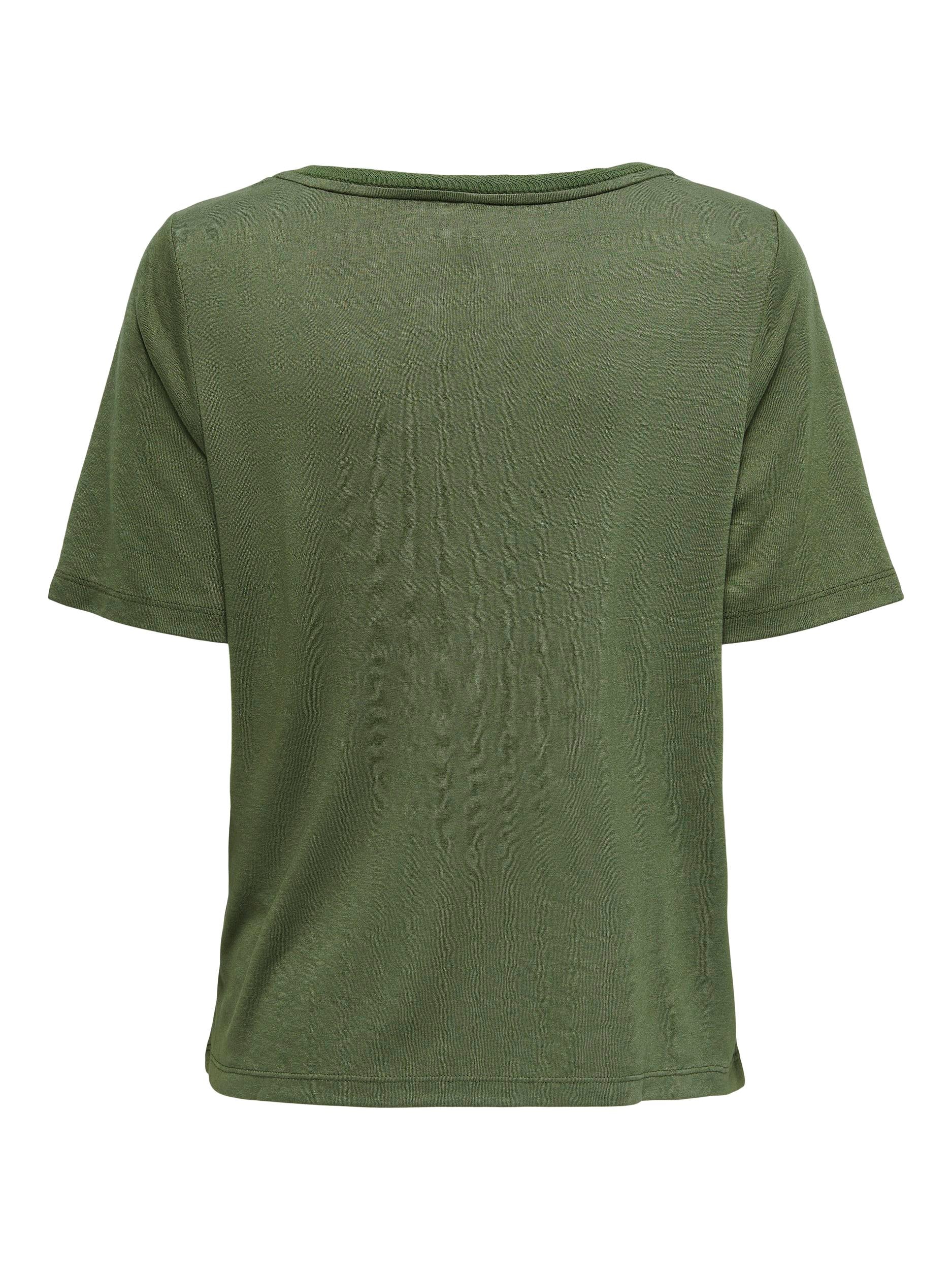 ONLELISE S/S V-NECK TOP JRS NOOS