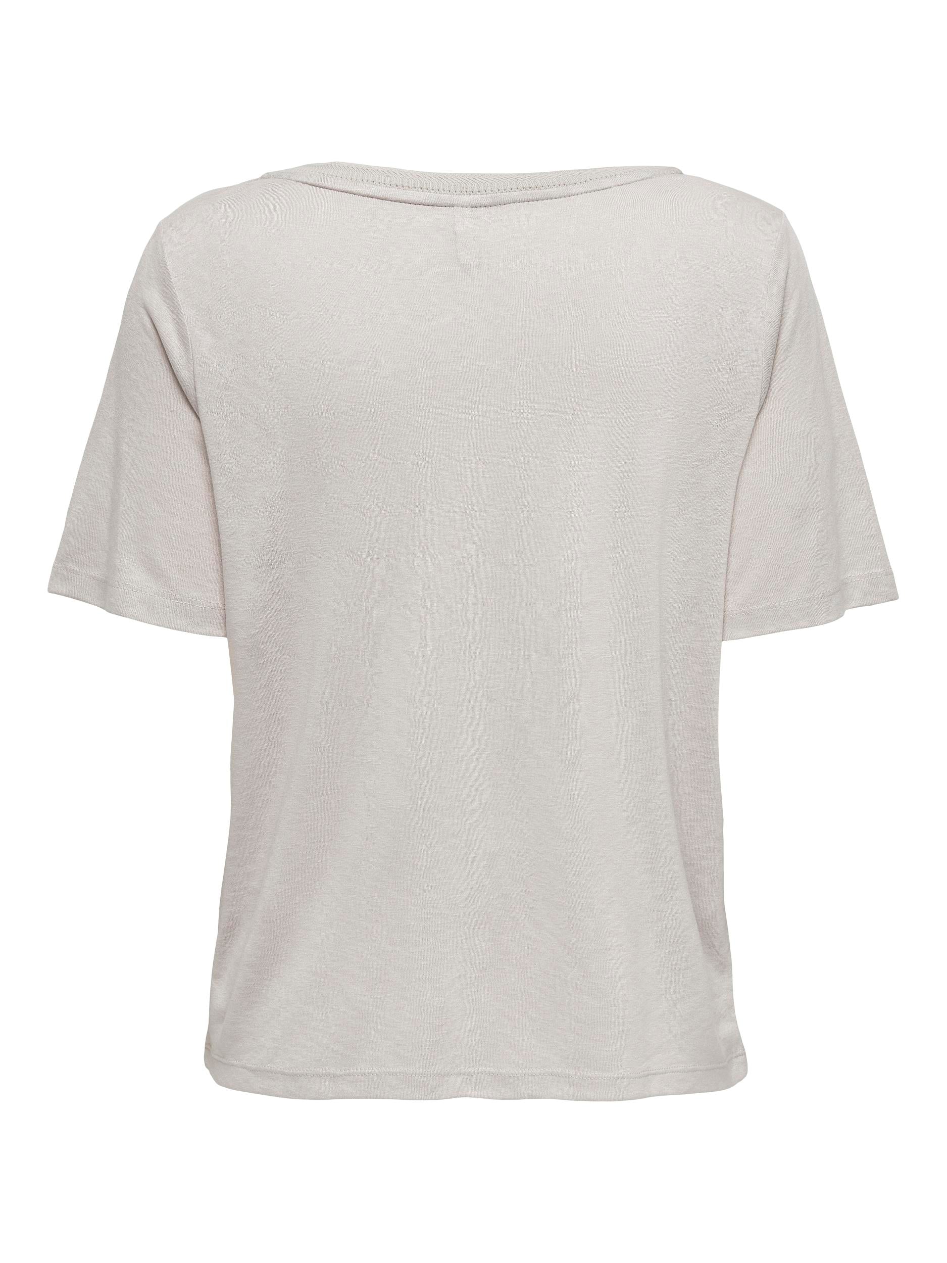 ONLELISE S/S V-NECK TOP JRS NOOS
