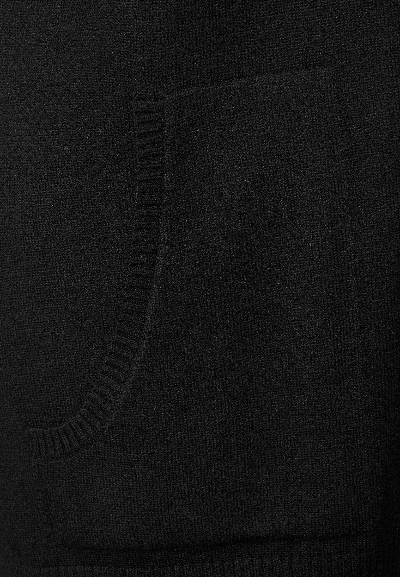 Cosy Melange Strickjacke