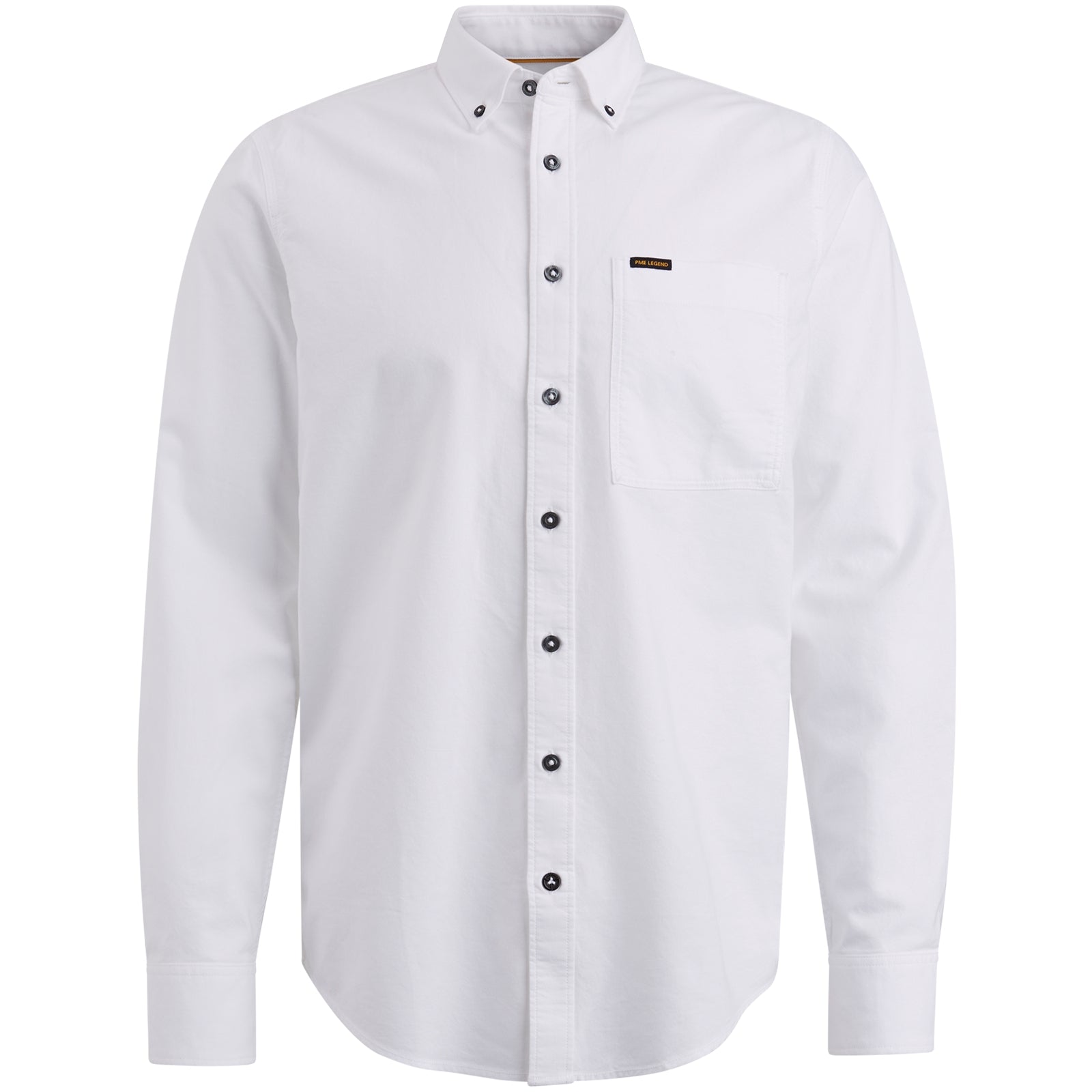 Long Sleeve Shirt Plain Ctn Oxford