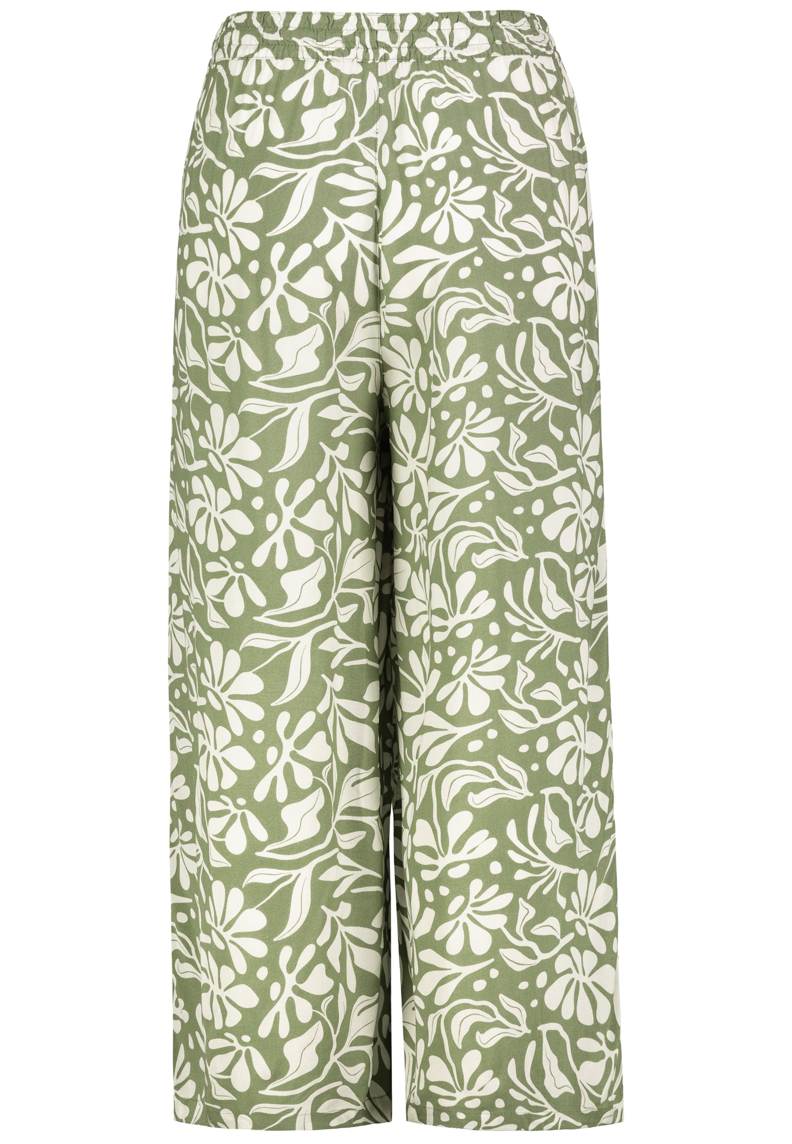 DOB Hose,weites Bein Style,, graphics: scarlet ibis orange-ivory