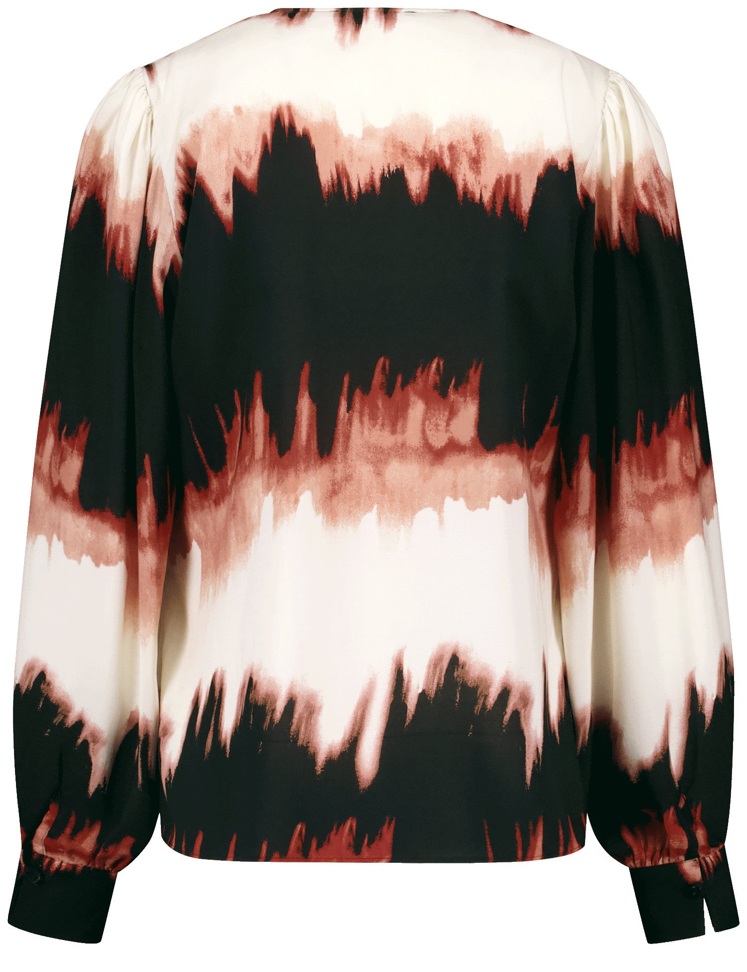 Fließende Bluse mit Print
