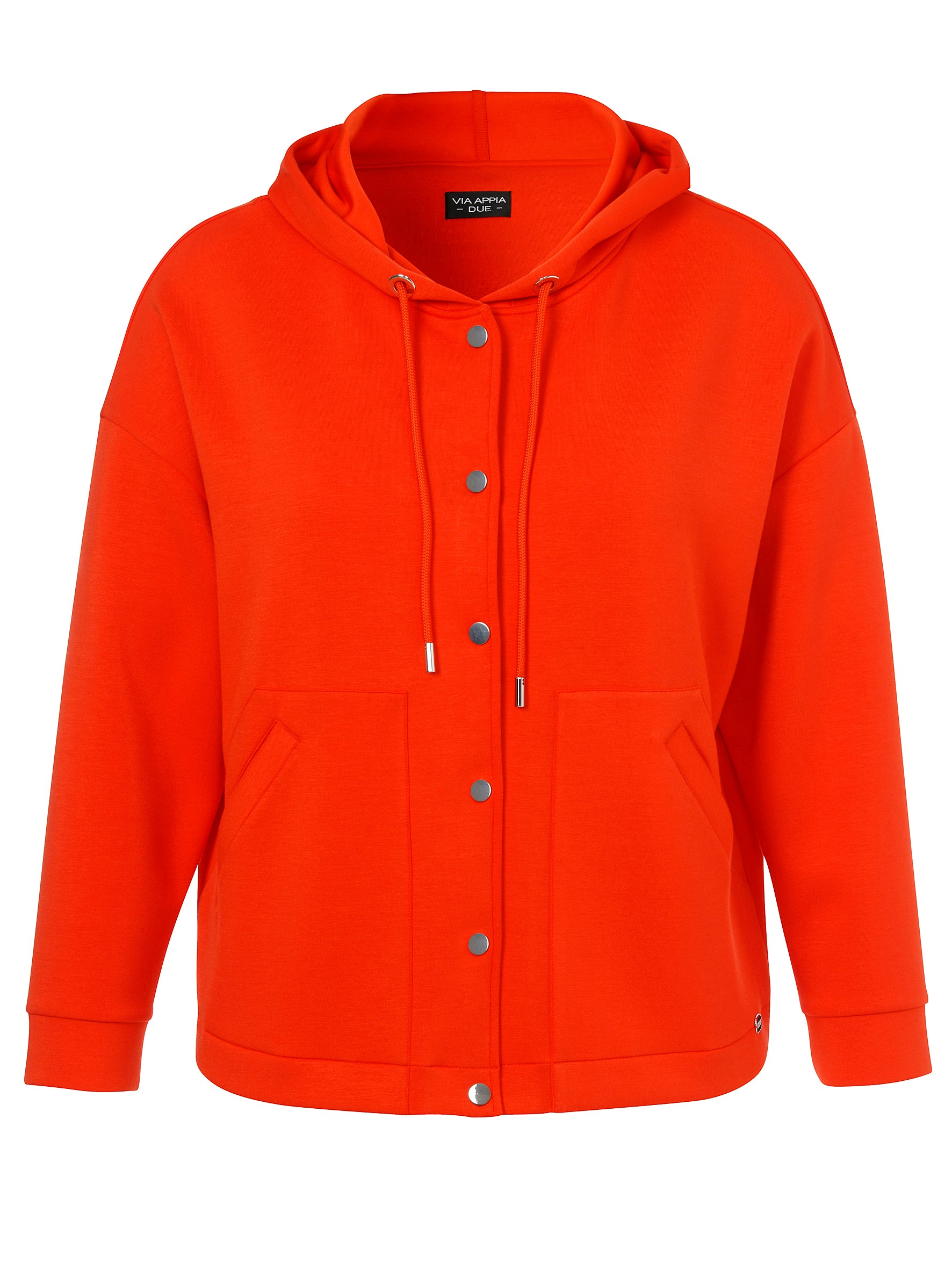 Jacke Kapuze 1/1 Arm Knöpfe