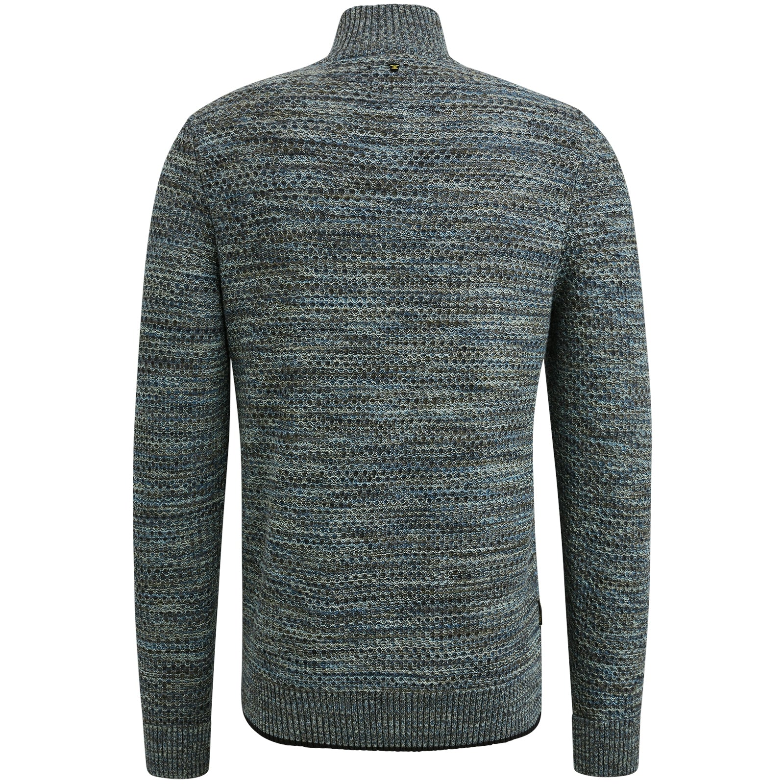 Half zip collar colormix