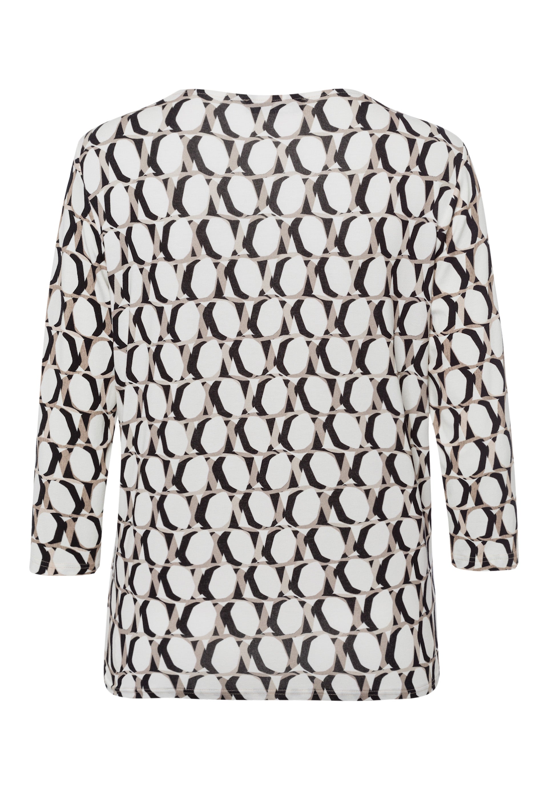 Blusenshirt NOS mit Panneaux Print
