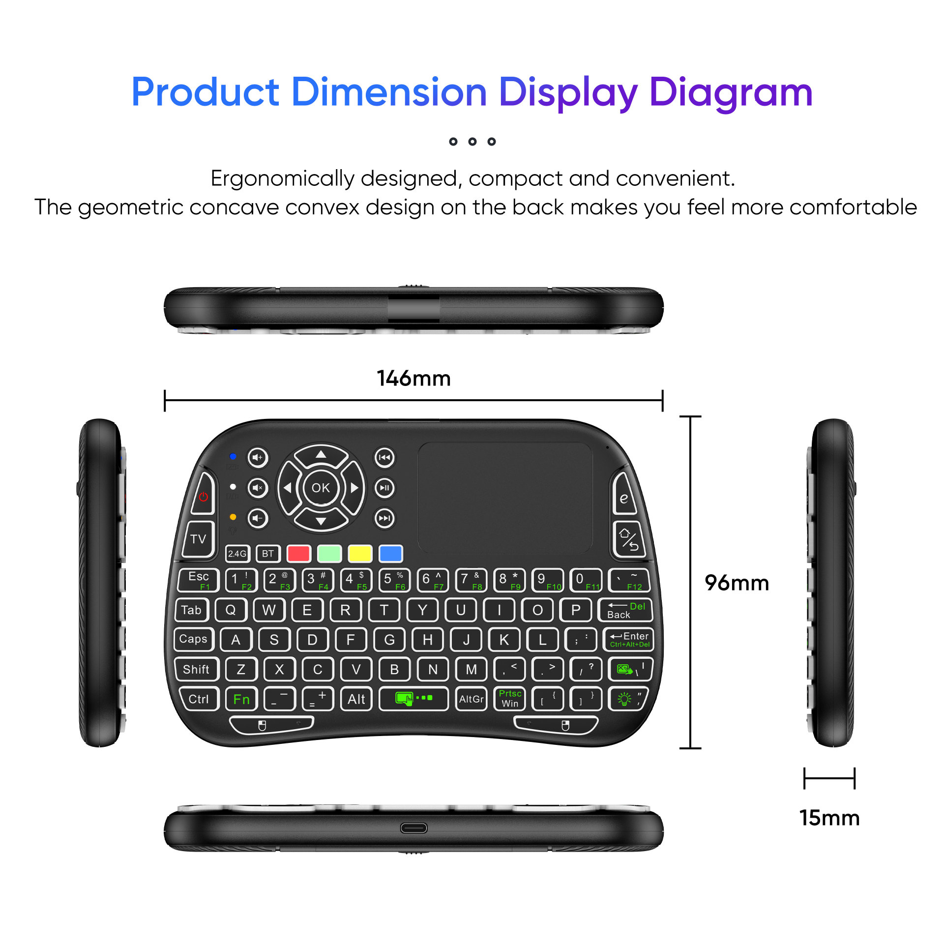 SuperBox Mini Wireless Keyboard