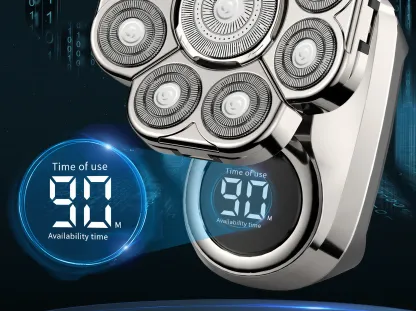 Manzonx T6 Pro 6-in-1 Electric Head Shaver for Men