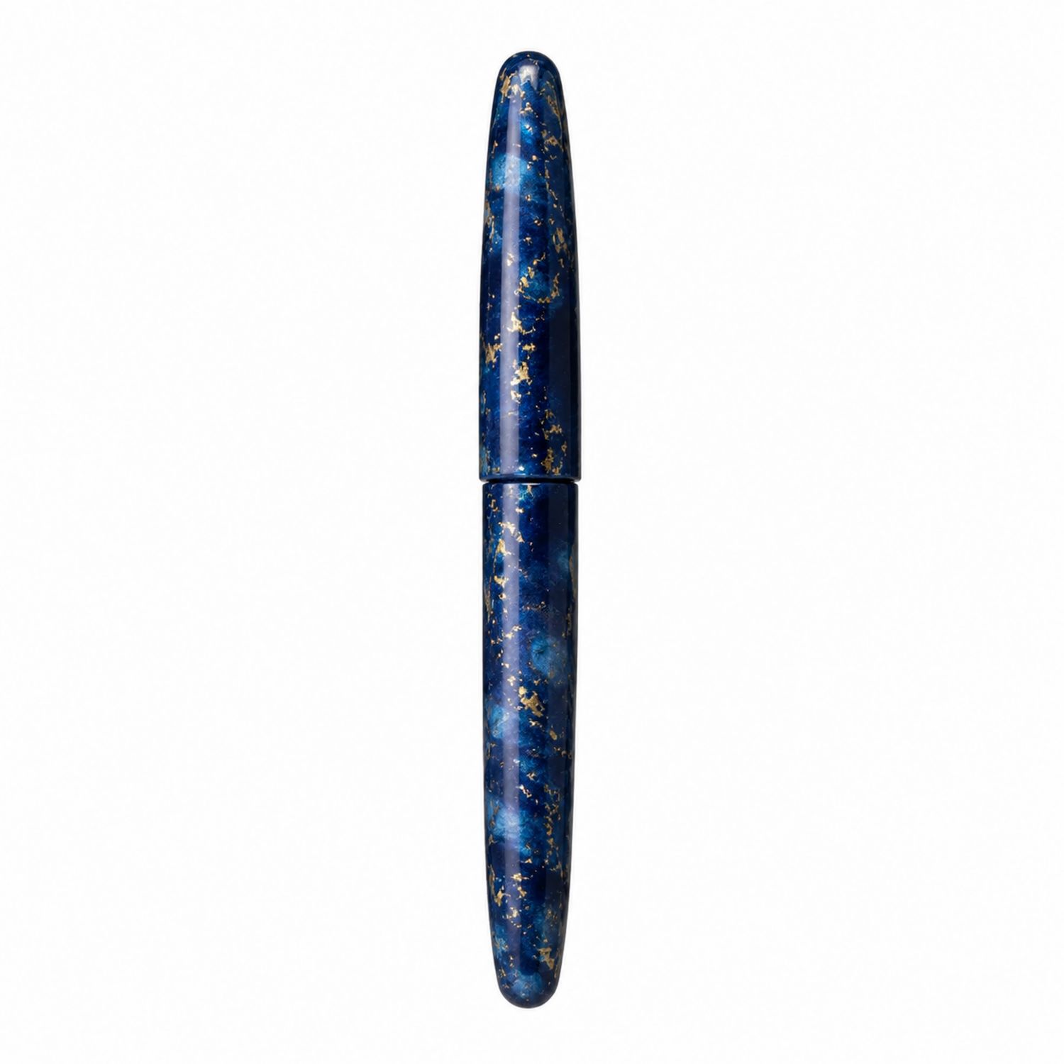 Stylo Plume Élégant Bleu et Doré
