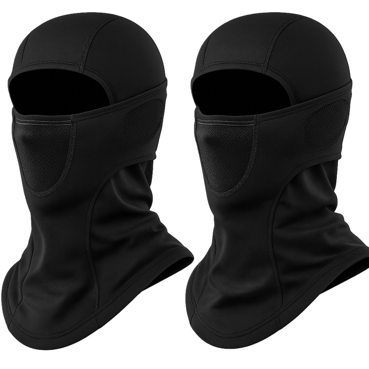 Pasamontañas Balaclava Negro para Deportes al Aire Libre