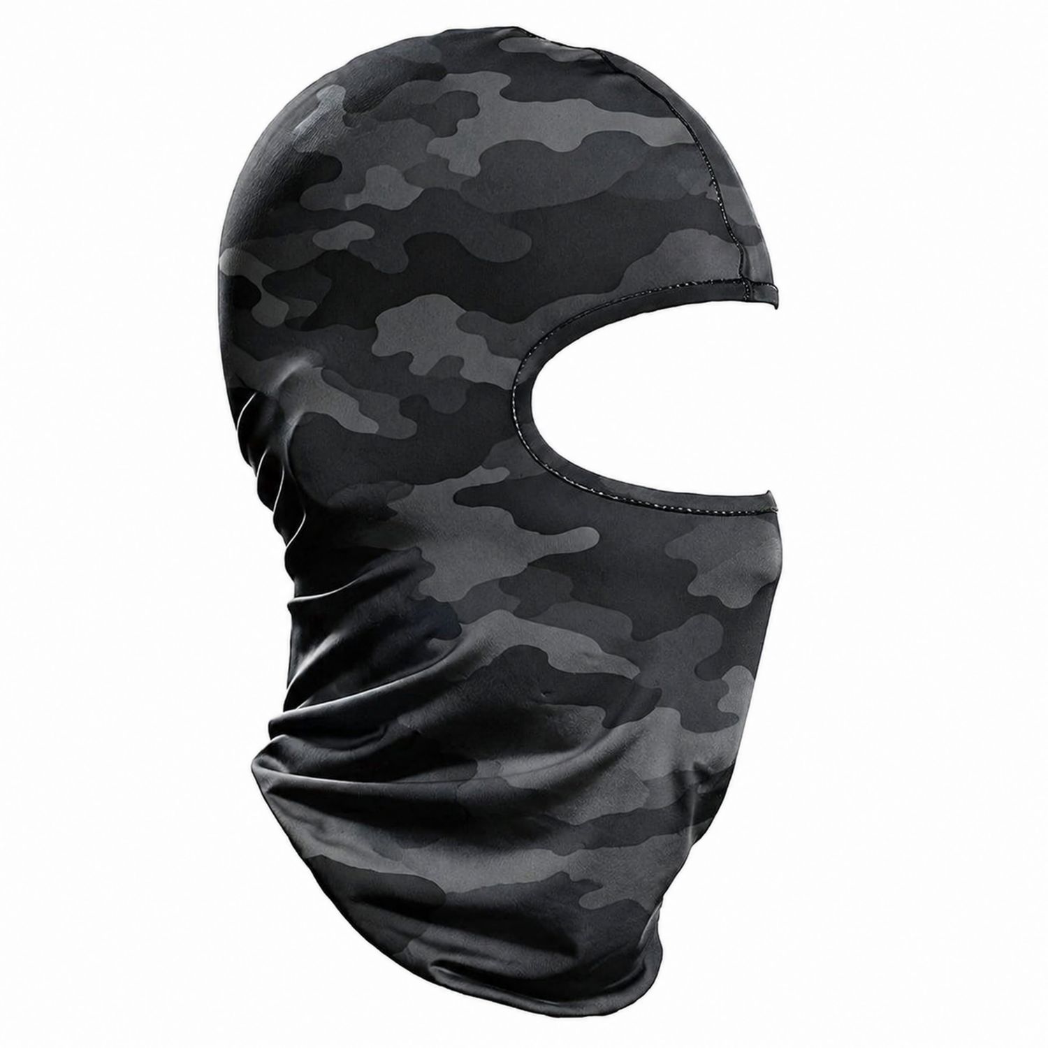 Pasamontañas Táctico Camuflaje Negro/Gris Unisex