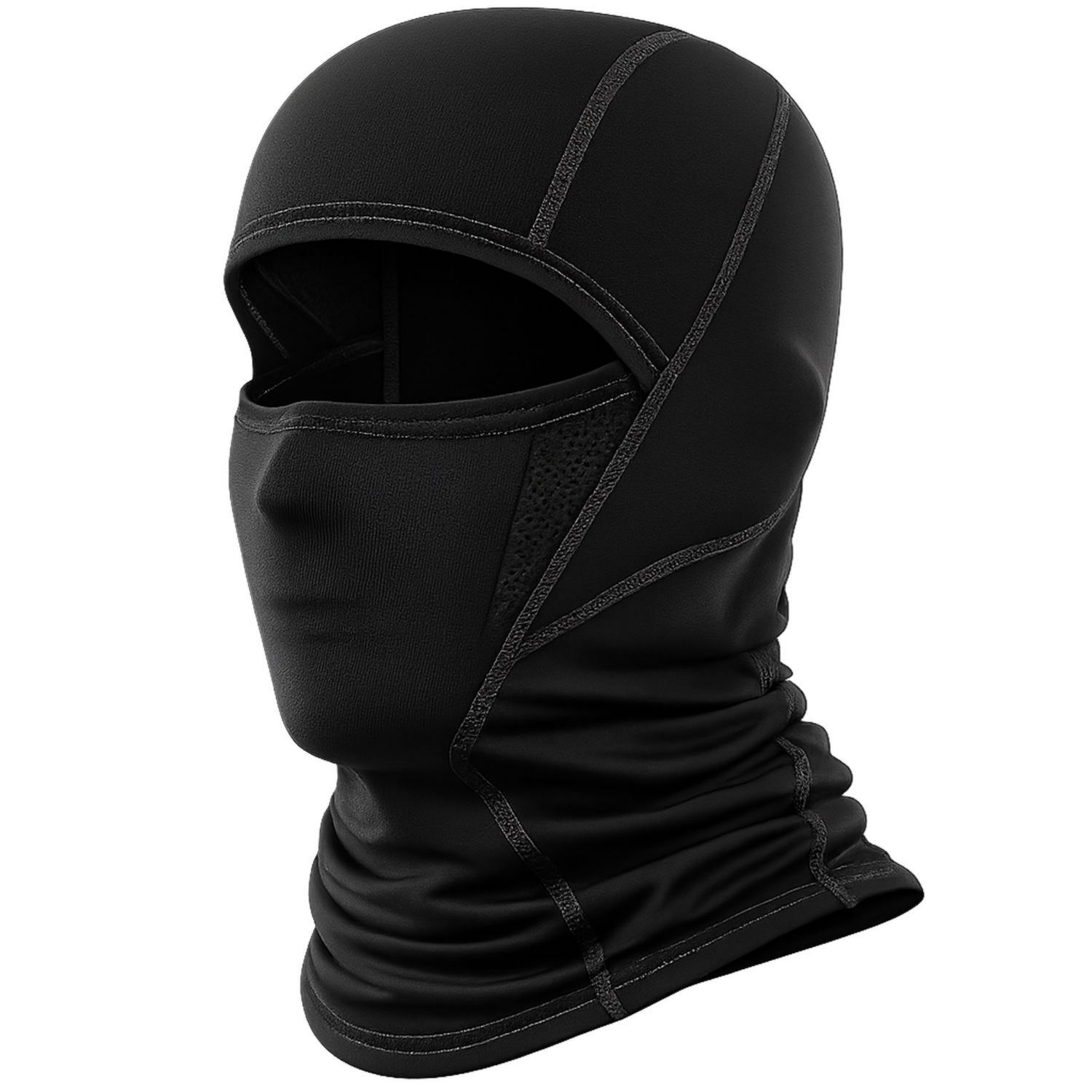 Pasamontañas Balaclava Negra para Actividades al Aire Libre