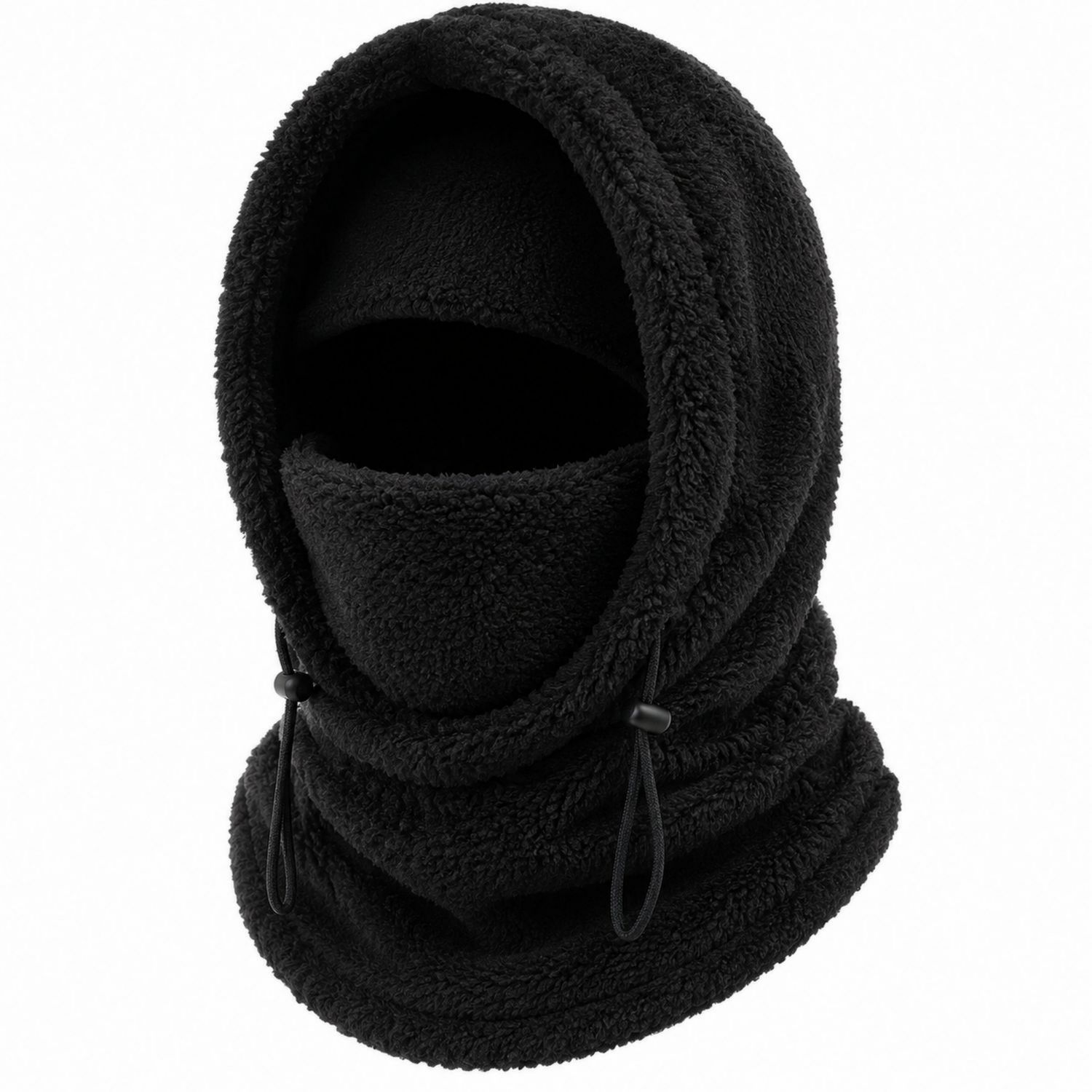 Pasamontañas Ajustable para Adultos - Negro