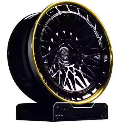 18-24 Inch Alloy Car Wheel Rims Multi-Spokes Design Outer Ring Bedlock Ring 5*112 5*114.3 5*120 5*130 Monoblock Forged Wheels