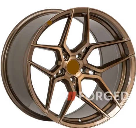 MN Forged RFX11 5 Bronze Satin Black Wheels for Ford Mustang GT350 GT500 S550 Custom Alloy Rims