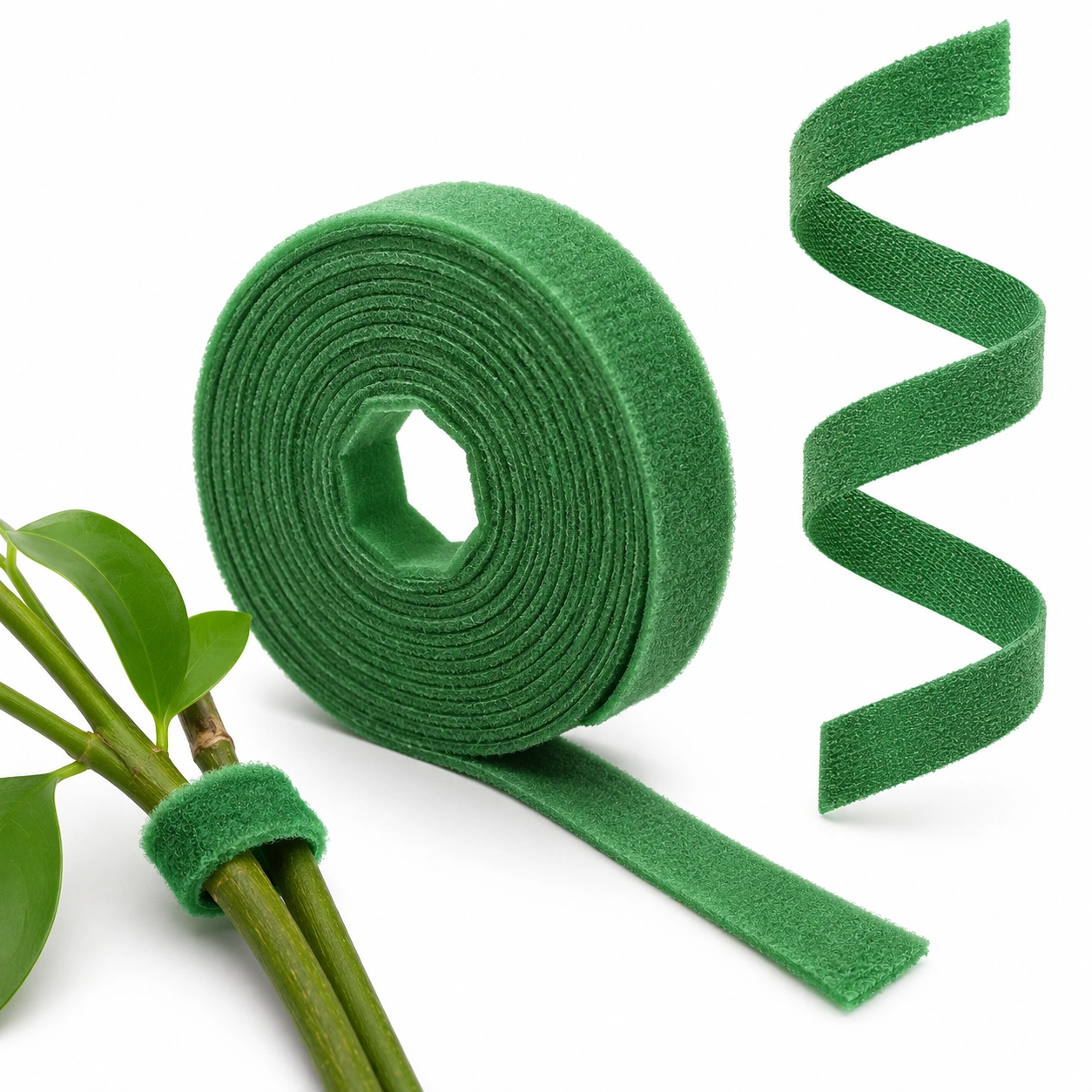 Garten Pflanzenbinder Klettband Rolle Wiederverwendbar Gruen-taverohome