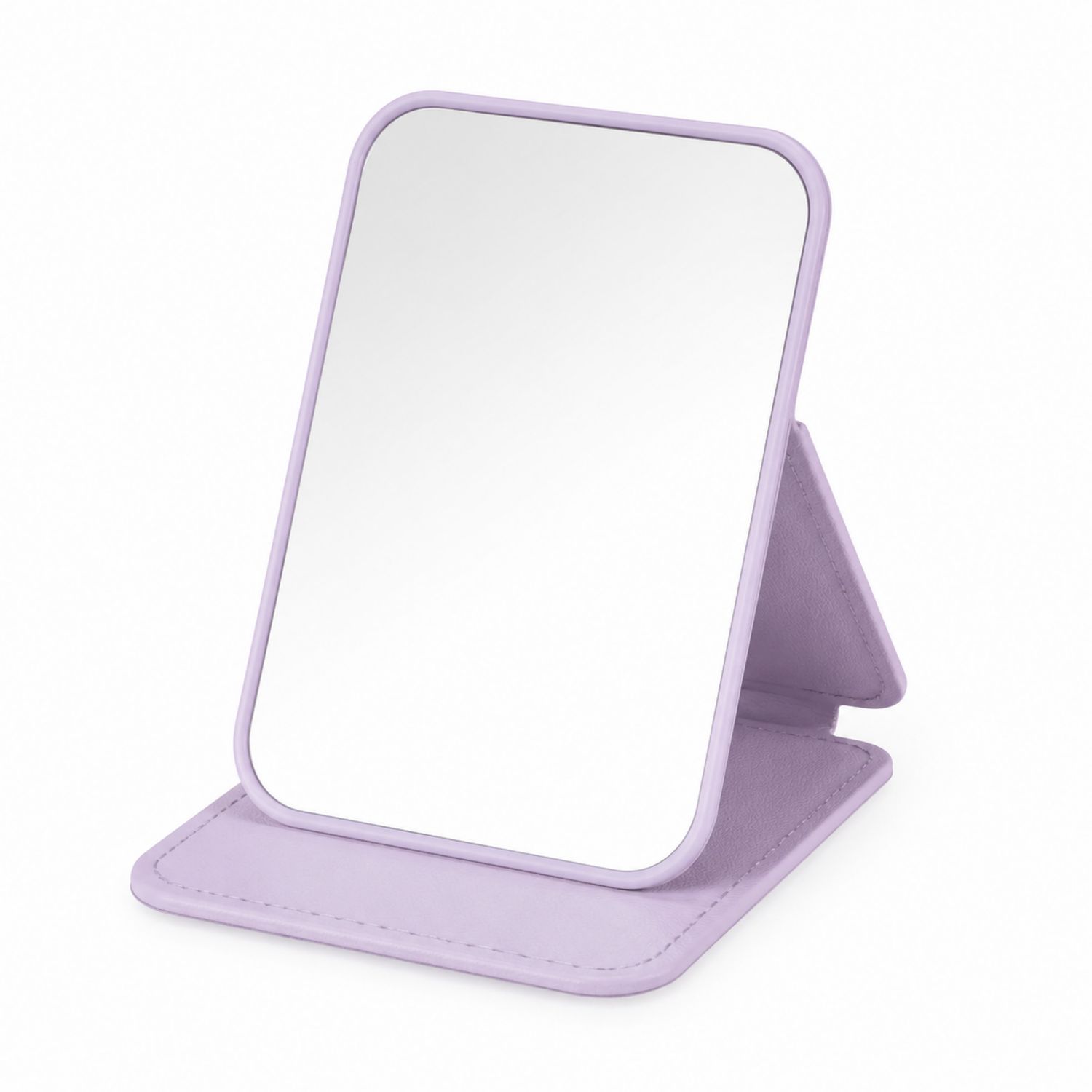 Espejo de Maquillaje Portátil Plegable 20x15 cm Lavanda