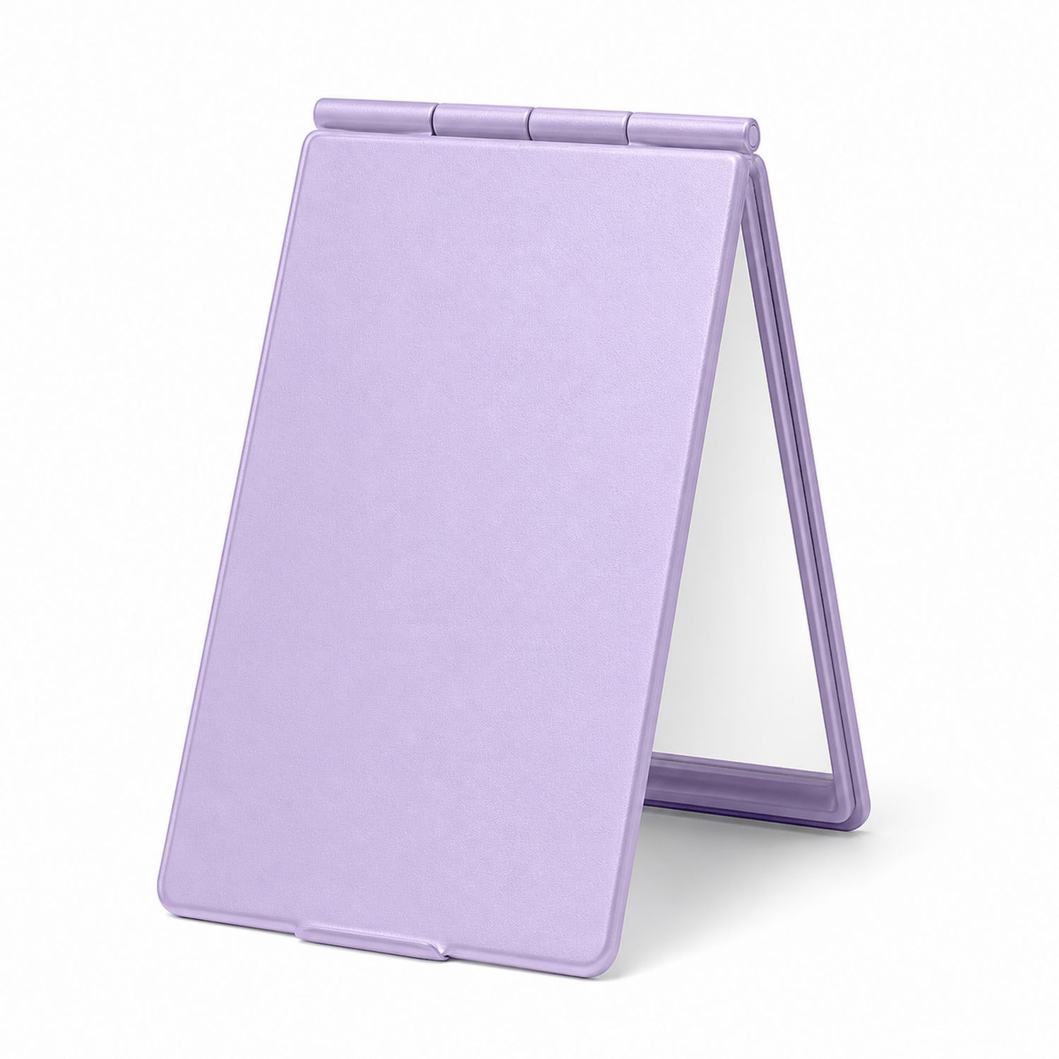 Espejo de Maquillaje Plegable Portátil Color Lavanda