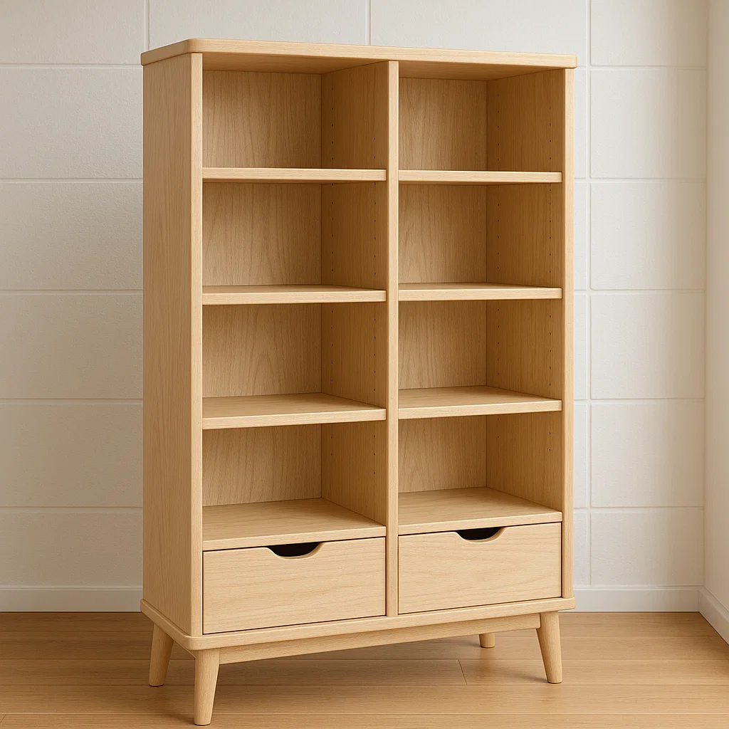 Wohnzimmermöbel,Bücherregal-NESTELUNOA