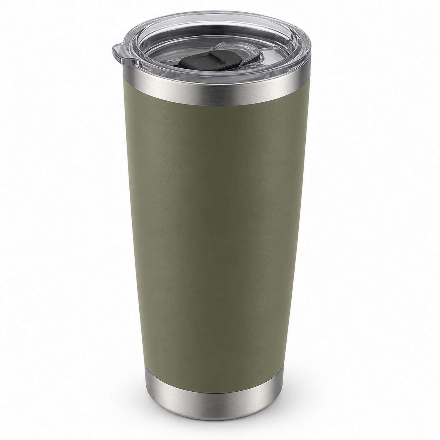 Taza térmica de 500ml con tapa color verde