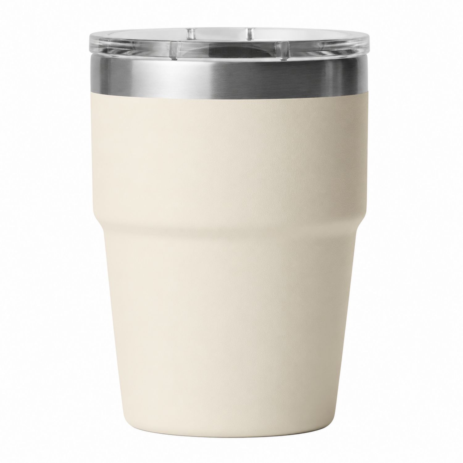 Vaso térmico crema 450ml con tapa hermética