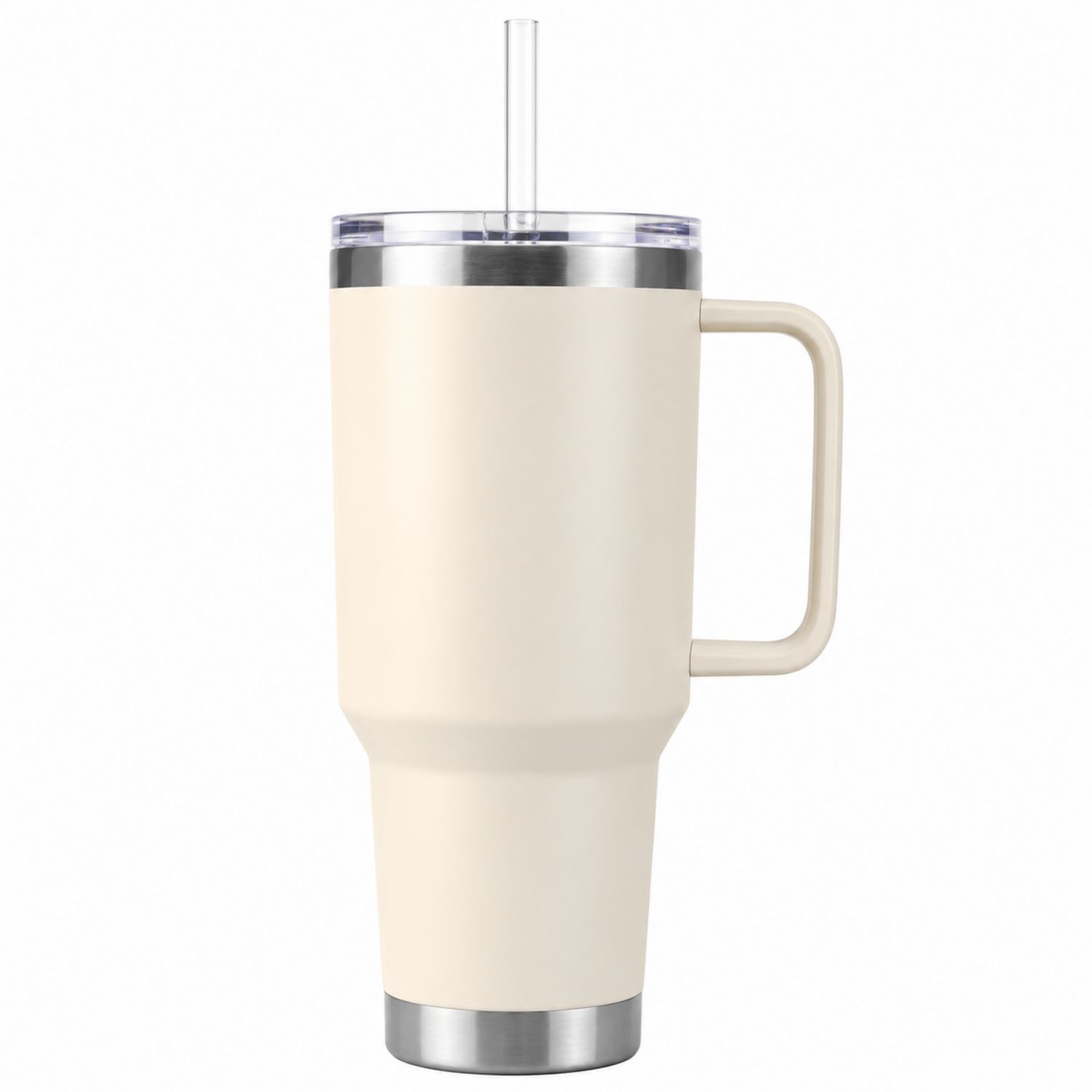 Taza Térmica con Asa Crema 900ml