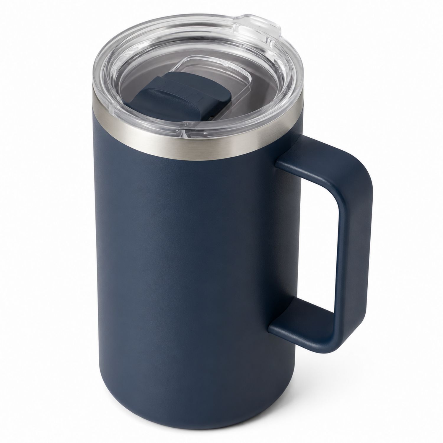 Taza térmica azul con tapa 470ml