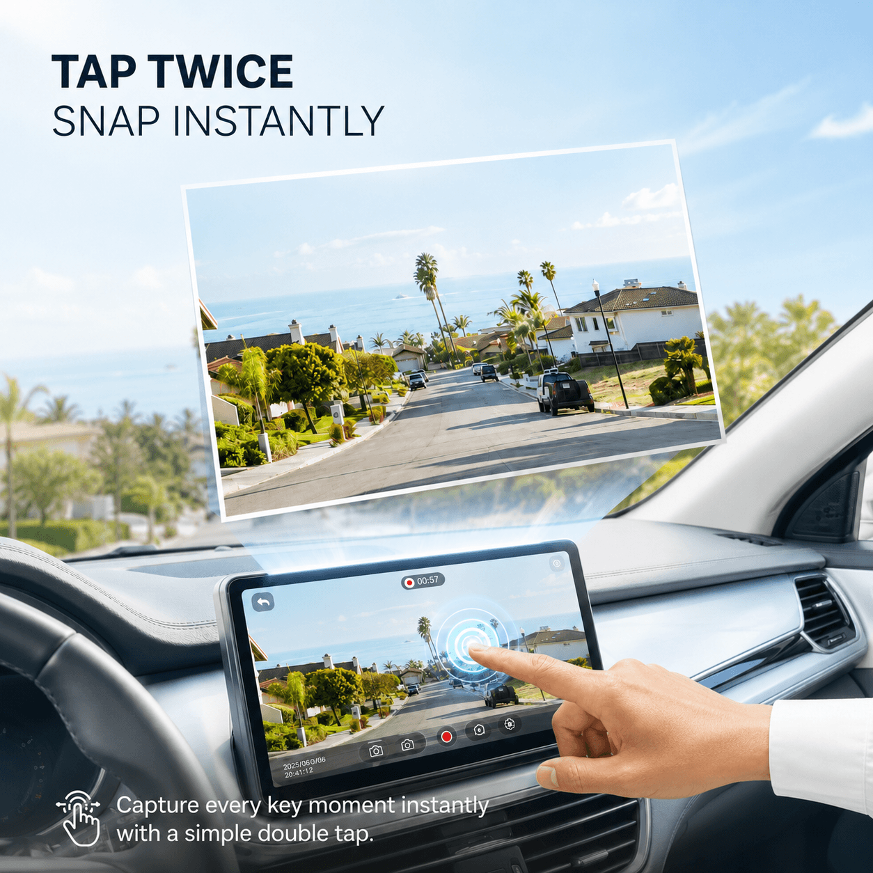 OttoSafe Cam -The World's First 3-in-1 Dash Cam Adapter