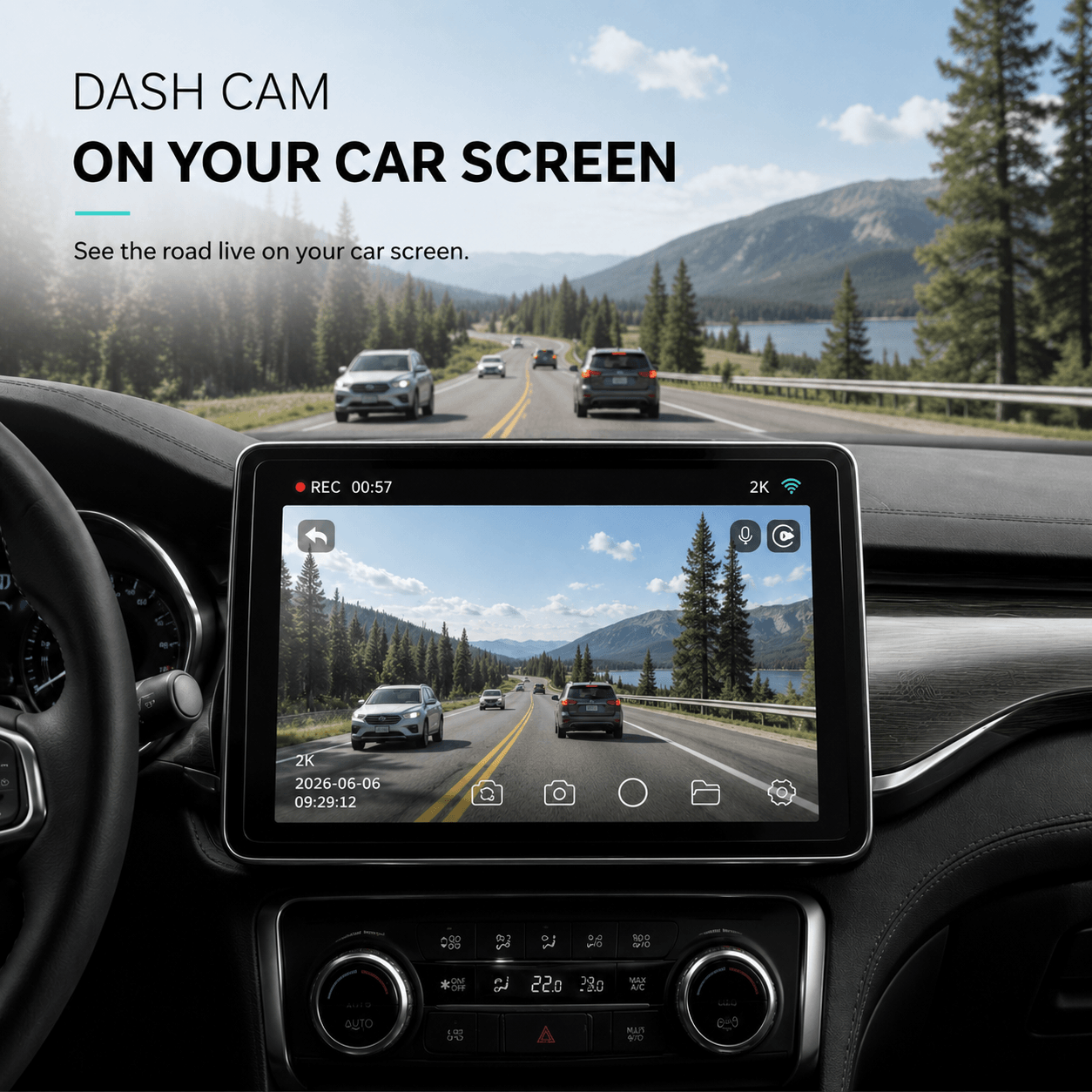OttoSafe Cam -The World's First 3-in-1 Dash Cam Adapter
