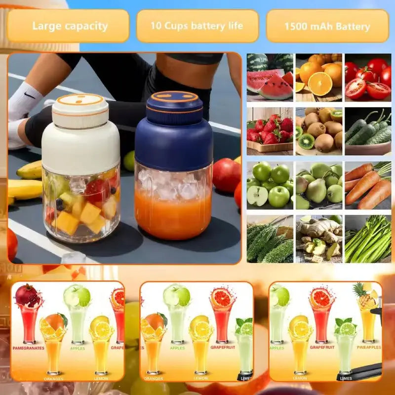 【🎉Summer Bestseller: 49% Off】Portable Household Appliances Juicer