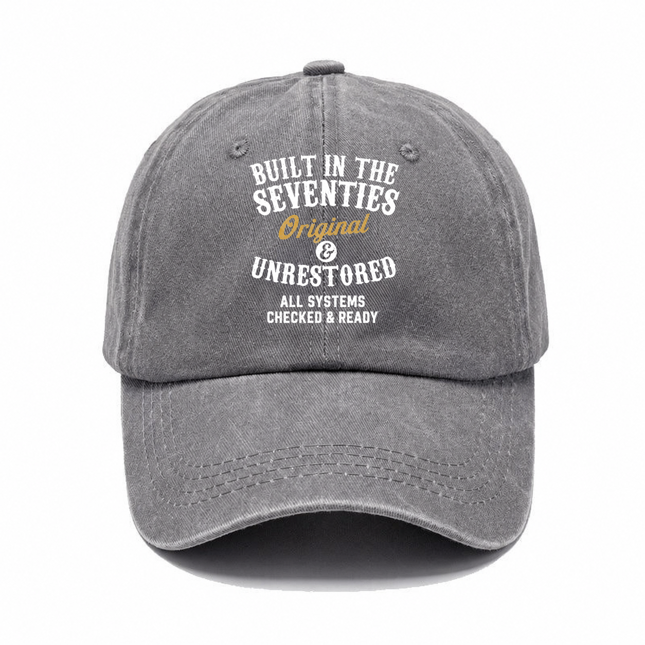 Timeless Era Washed Cap-Serie