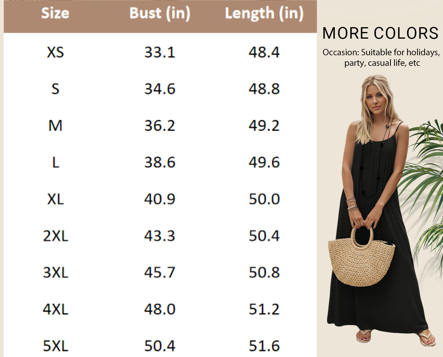 Women's Cotton Linen Backless Loose Dress with Pockets