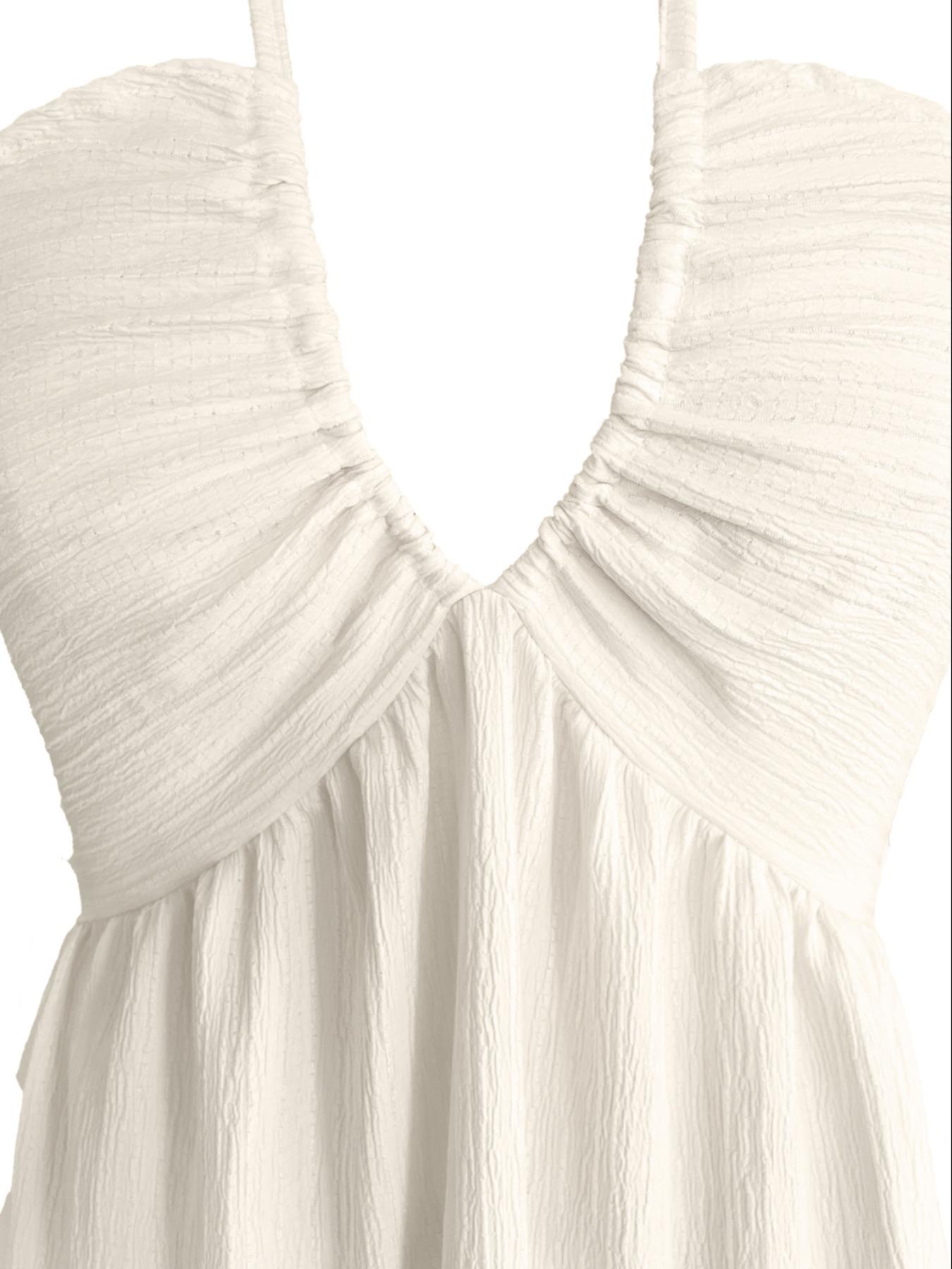 Women's Plain Dress, Summer Clothes Women, Casual Sleeveless Dress for Beach Holiday Vacation, Ladies Summer Clothes