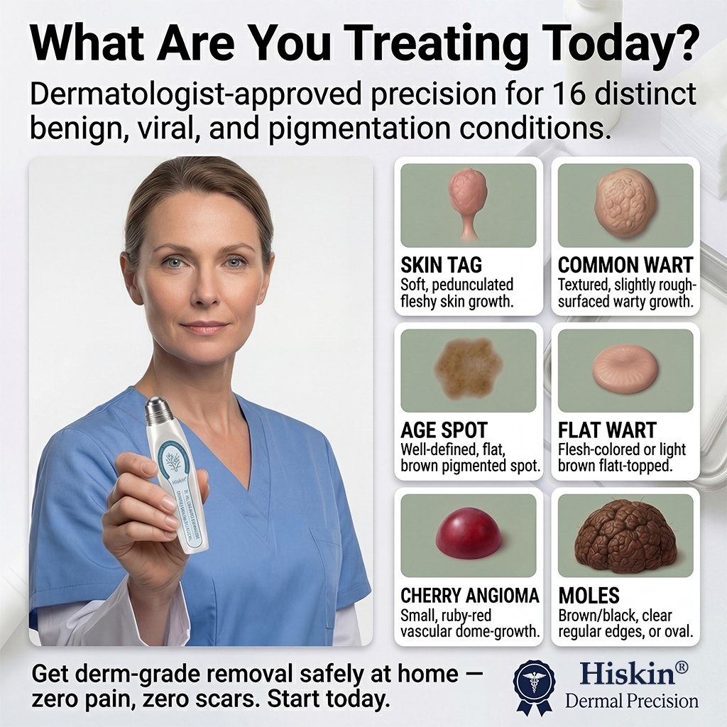 7-Day Skin Tag & Spot Eraser Painless & Scar-Free Advanced Imperfection Removal Rollerball Pen