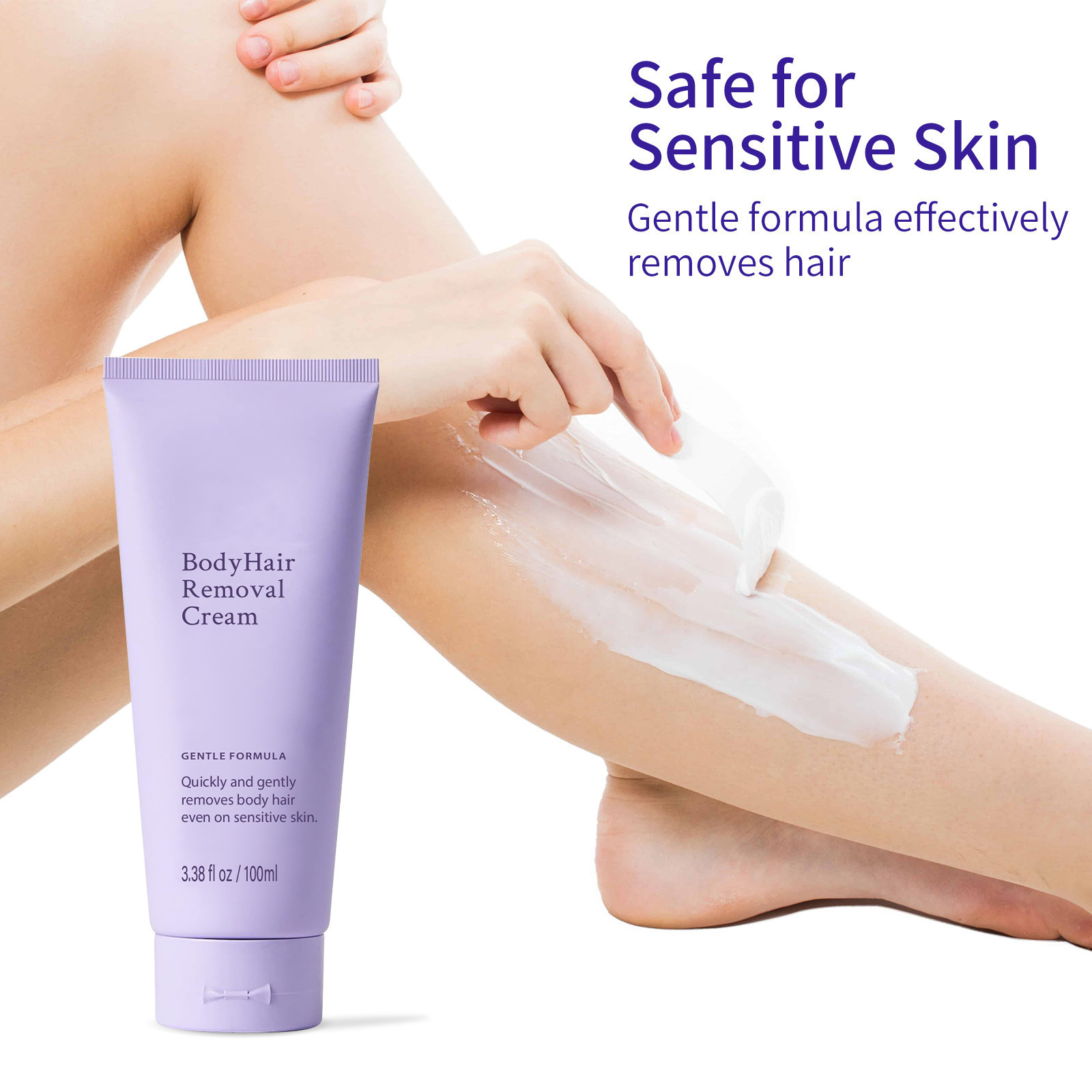 Sensitive Skin Body Hair Removal Cream
