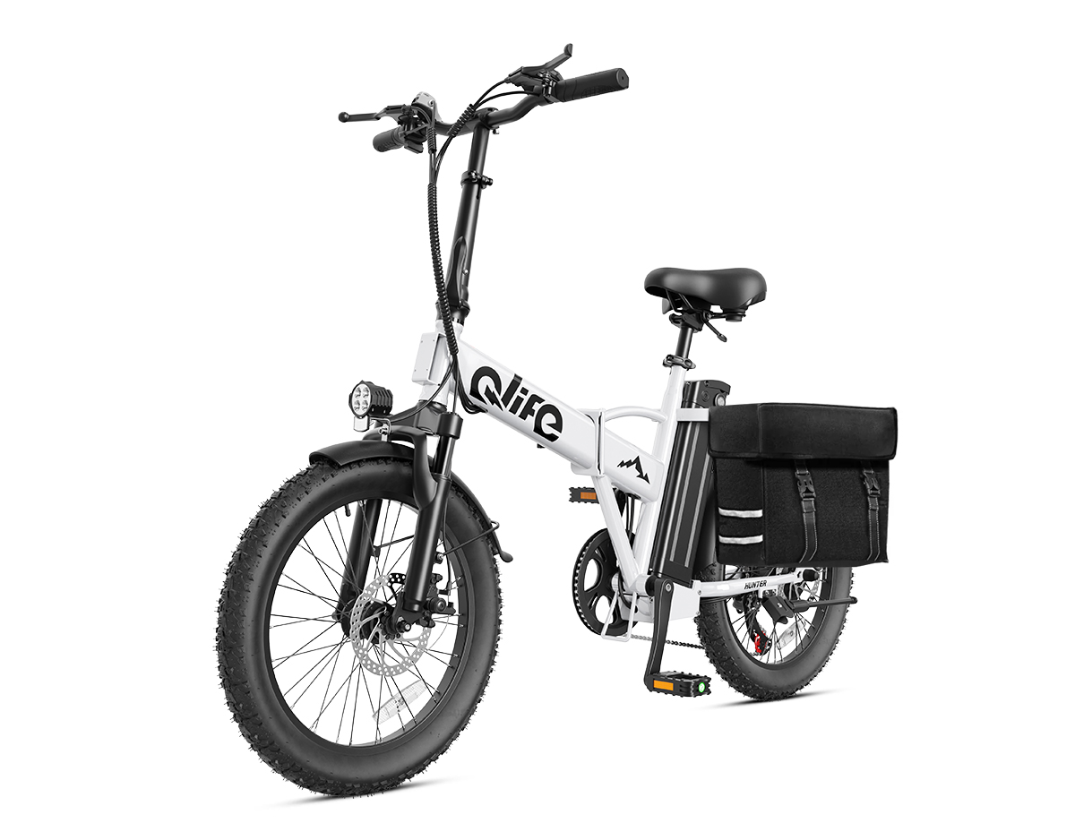 Hunter 20" Folding All-Terrain E-Bike, Peak 1200W 48V Removable Battery, US Warehouse Wholesale MOQ 1