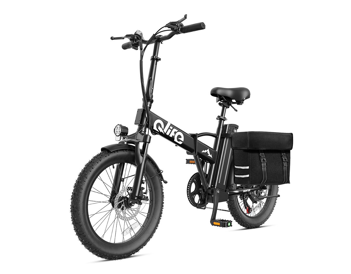 Hunter 20" Folding All-Terrain E-Bike, Peak 1200W 48V Removable Battery, US Warehouse Wholesale MOQ 1