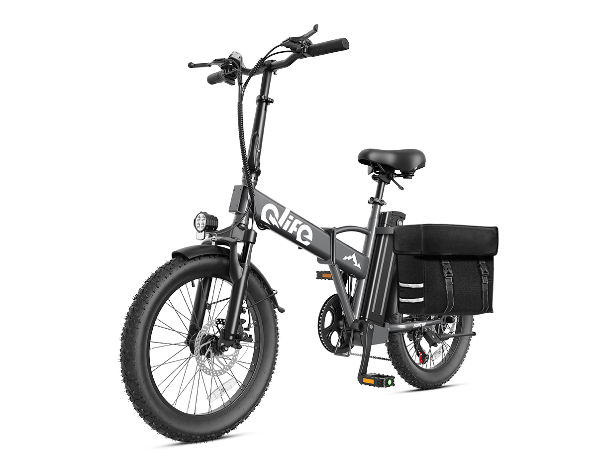 Hunter 20" Folding All-Terrain E-Bike, Peak 1200W 48V Removable Battery, US Warehouse Wholesale MOQ 1