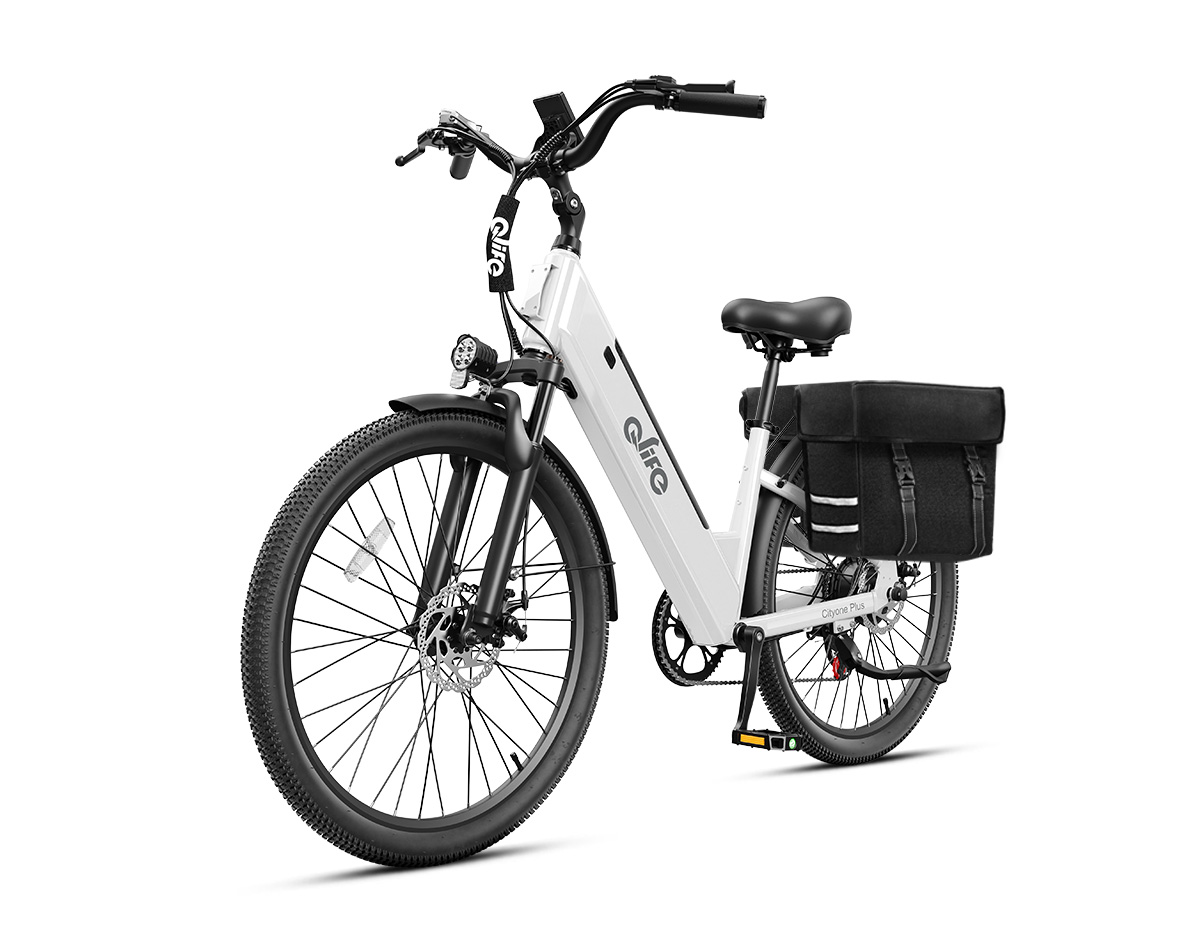 Cityone Plus Step-Thru Electric Commuter Bike, Peak 1000W UL Certified E-Bike US Warehouse Wholesale MOQ 1-Qlife Bike Wholesale | US E-Bike Distributor
