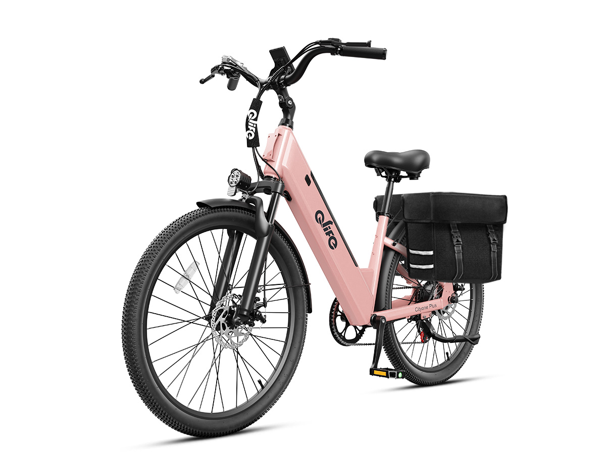 Cityone Plus Step-Thru Electric Commuter Bike, Peak 1000W UL Certified E-Bike US Warehouse Wholesale MOQ 1-Qlife Bike Wholesale | US E-Bike Distributor