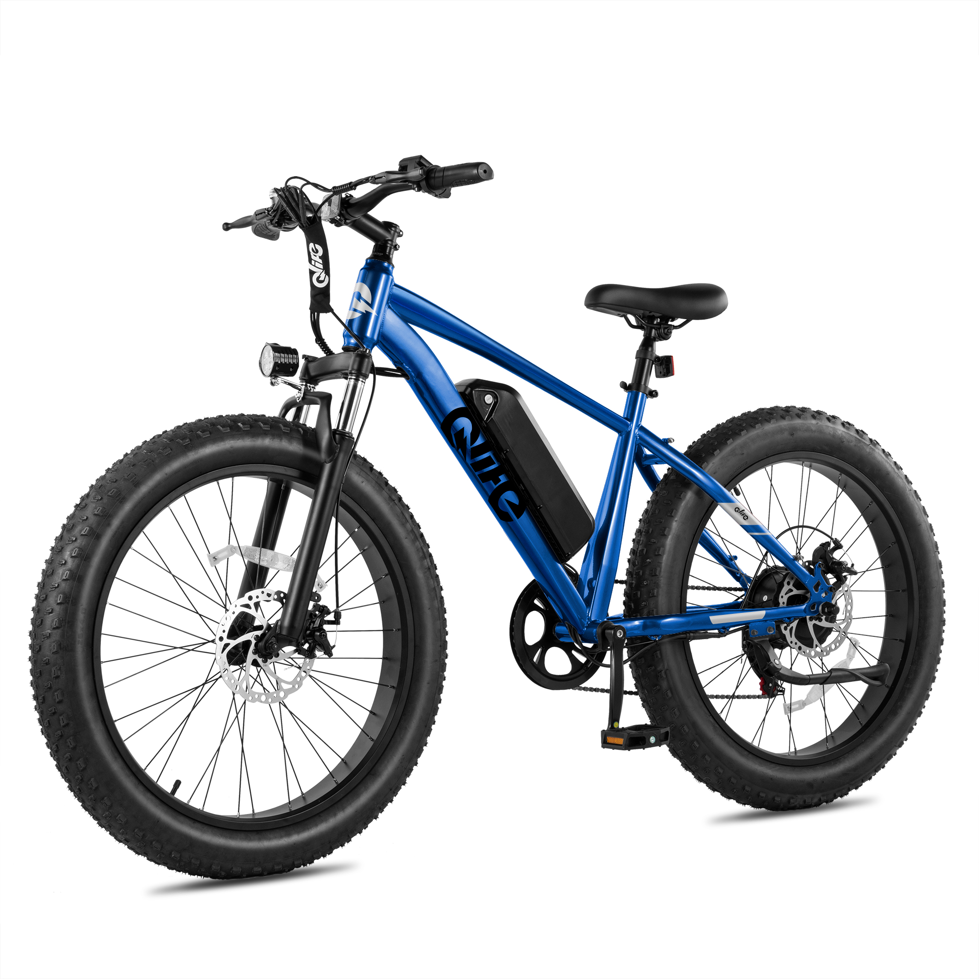 Racer Plus 26x4.0 Fat Tire Electric Bike, 48V 500W Adult Snow Beach E-Bike US Wholesale MOQ 1