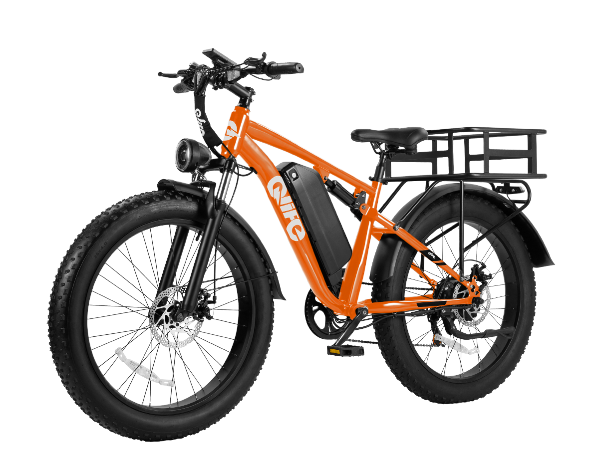 Racer Plus 2.0 26x4.0 Fat Tire Electric Bike, 48V 750W Adult Beach Snow E-Bike US Wholesale MOQ 1