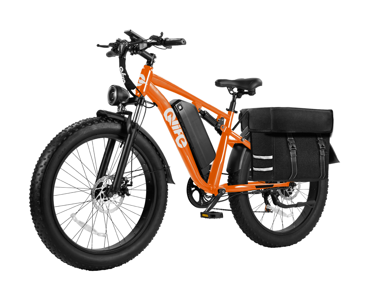 Racer Plus 2.0 26x4.0 Fat Tire Electric Bike, 48V 750W Adult Beach Snow E-Bike US Wholesale MOQ 1