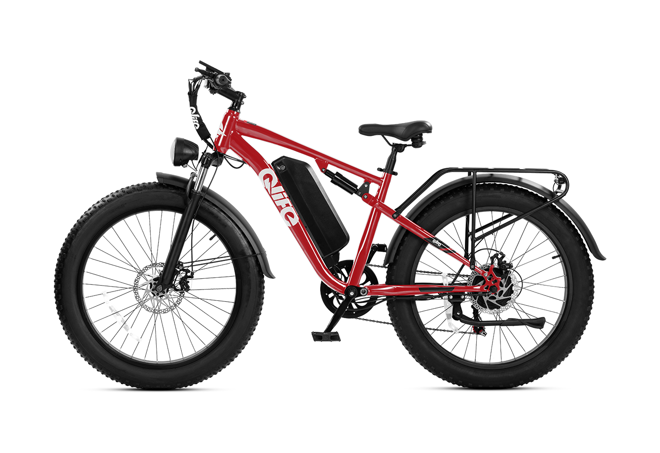 Racer Plus 2.0 26x4.0 Fat Tire Electric Bike, 48V 750W Adult Beach Snow E-Bike US Wholesale MOQ 1