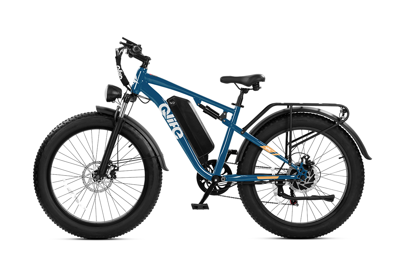 Racer Plus 2.0 26x4.0 Fat Tire Electric Bike, 48V 750W Adult Beach Snow E-Bike US Wholesale MOQ 1