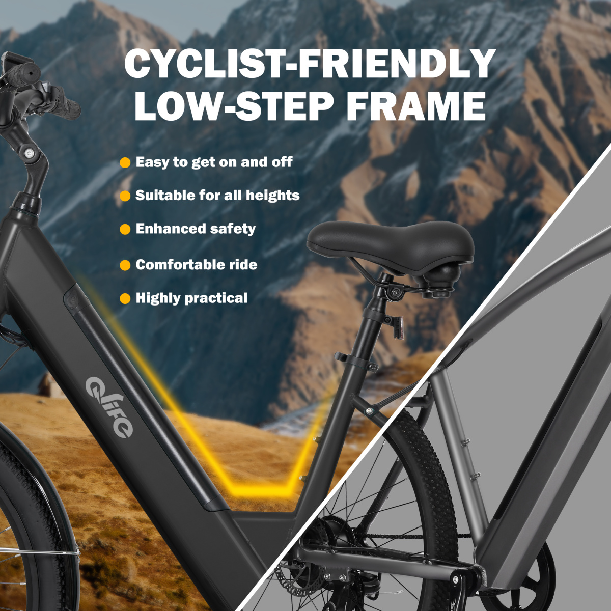 Cityone 2.0 Step-Through Frame Advantage