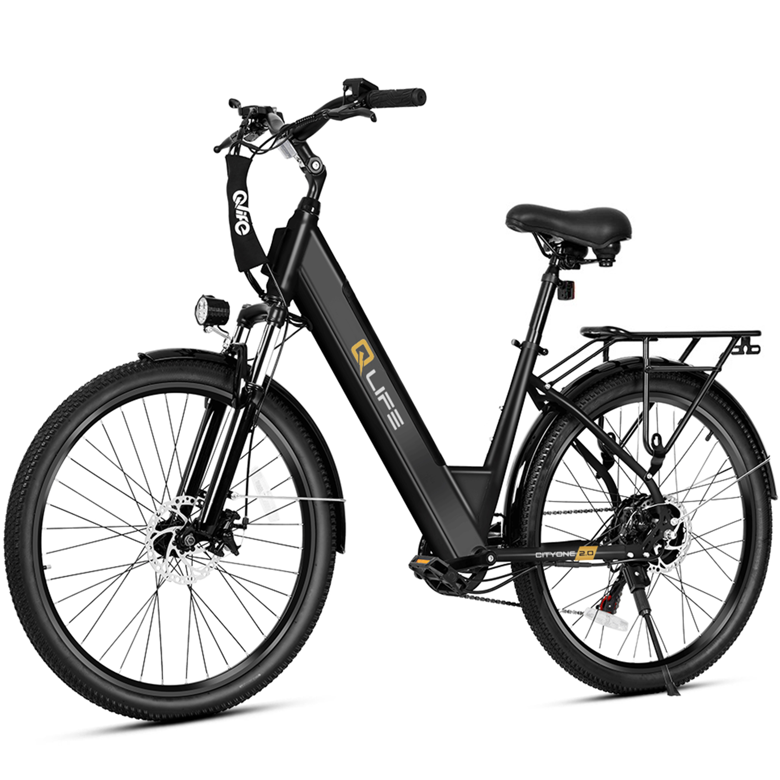 Cityone 2.0 Commuter Electric Bike, 500W 48V Removable Battery, 7-Speed E-Bike US Warehouse Wholesale MOQ 1